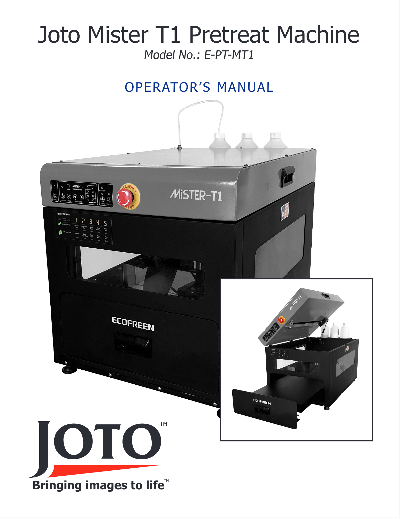 Joto Mister T1 Petreat Machine