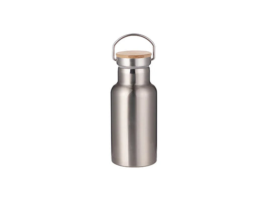 Pearl Coating™ Sublimation Water Bottle with Bamboo Lid - Pack of 5 - Joto Imaging Supplies US