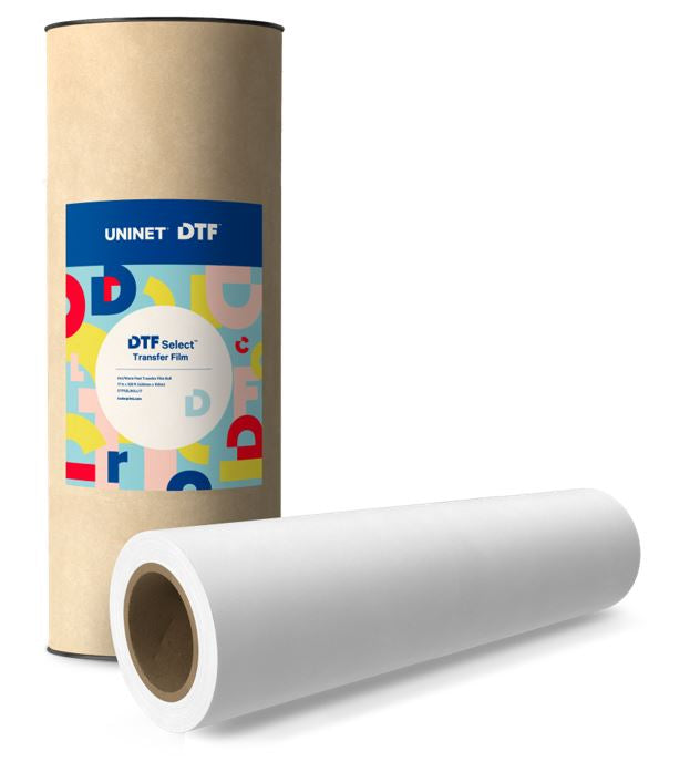 UNINET Select DTF Warm Cold Peel Transfer Film Roll 17 in x 328 ft