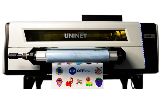 Uninet 3000 UV DTF 17 in Printer 120v (Includes Training, Starter Bundle, 1 Yr Warranty) - Joto Imaging Supplies US