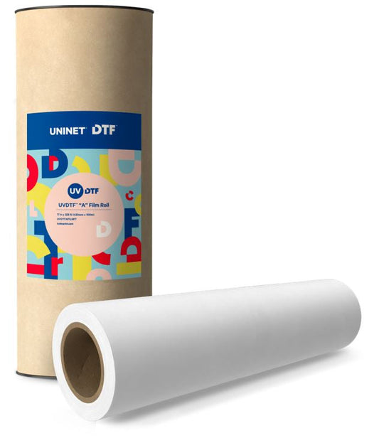 UVDTF 'A' Film - 17 in x 328 ft (430mm x 100m) - Joto Imaging Supplies US