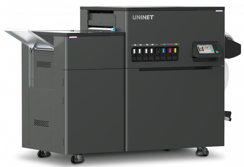 Uninet DTF Xpress Integrated Shaker Bundle side view