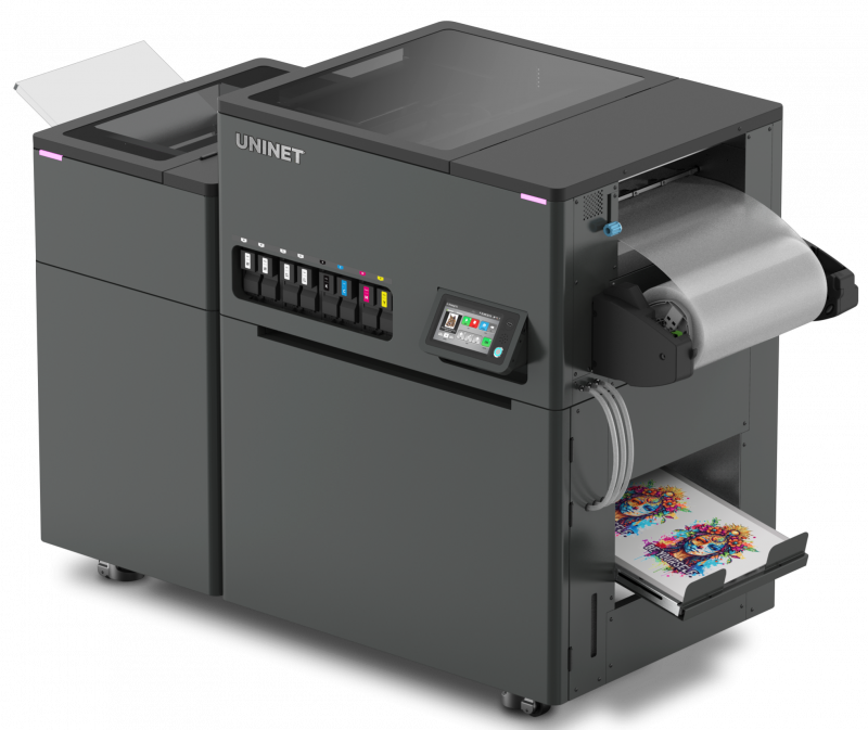 Uninet DTF Xpress printer close-up