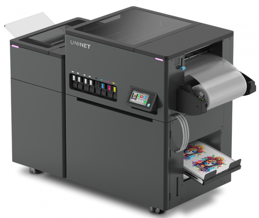 Uninet DTF Xpress printer close-up