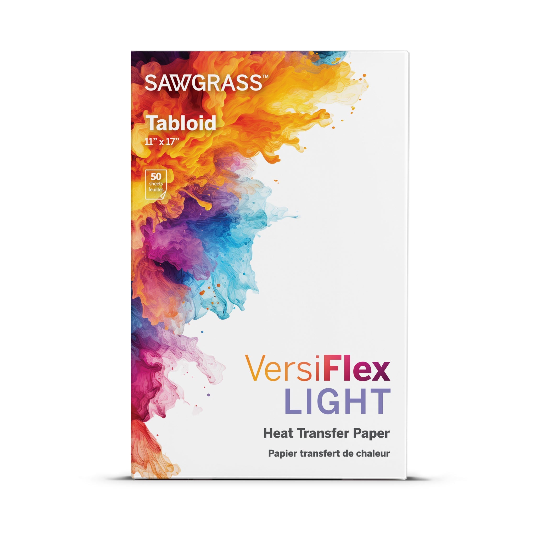 Sawgrass VersiFlex Light Transfer Paper - 100 or 50 Sheets - Joto Imaging Supplies US