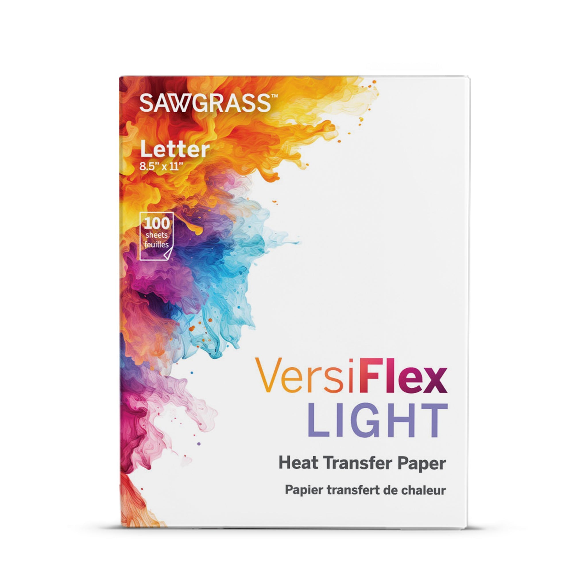 Sawgrass VersiFlex Light Transfer Paper - 100 or 50 Sheets - Joto Imaging Supplies US