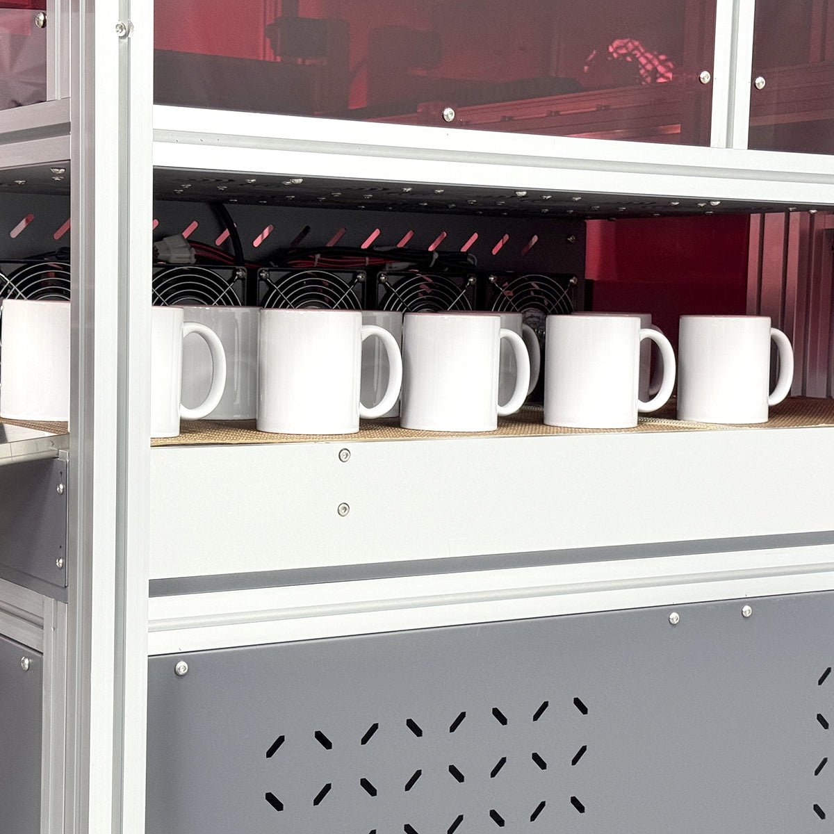 MicroTec APEX M15 15-Station Fully Automatic Mug Heat Press