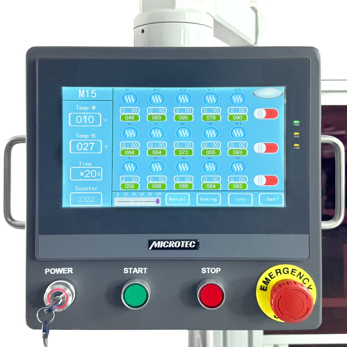 MicroTec APEX M15 15-Station Fully Automatic Mug Heat Press