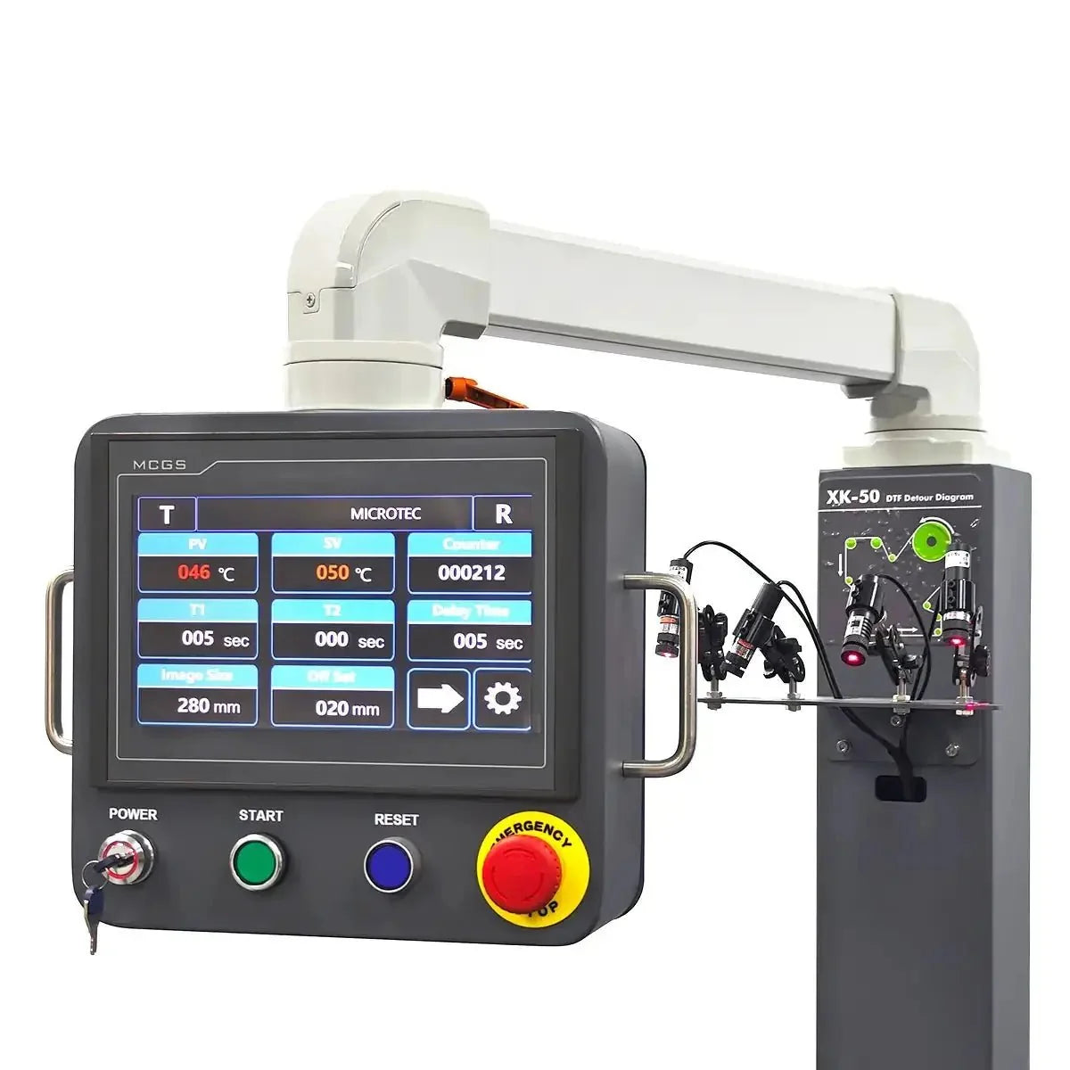 MicroTec APEX Max Roll-to-Roll 16" x 20" Automatic DTF Heat Press