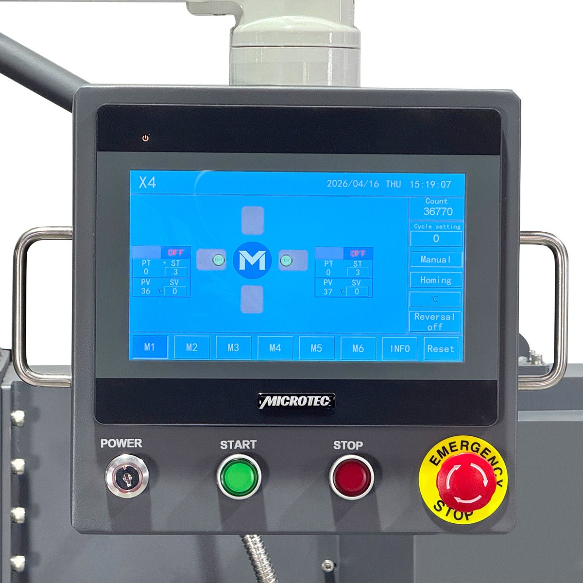 MicroTec APEX X4 4-Station 16" x 20" Fully Automatic Rotary Heat Press