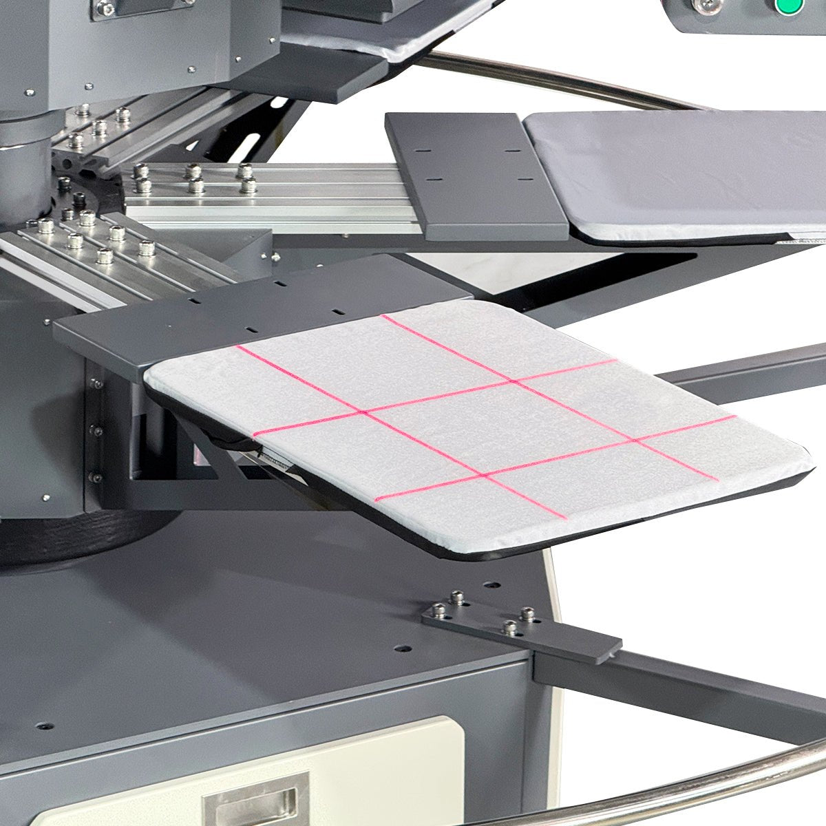 MicroTec APEX X6 6-Station 16" x 20" Fully Automatic Rotary Heat Press with Preheat