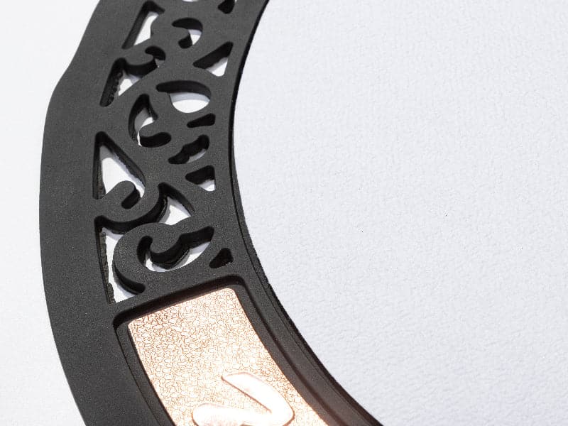 Pearl Coating™ Sublimation Half Round Rubber Felt Door Mat - Joto Imaging Supplies US