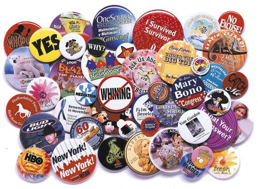 Joto Pearl Coating™ Sublimation Buttons 2.25" - Pack of 500 - Joto Imaging Supplies US