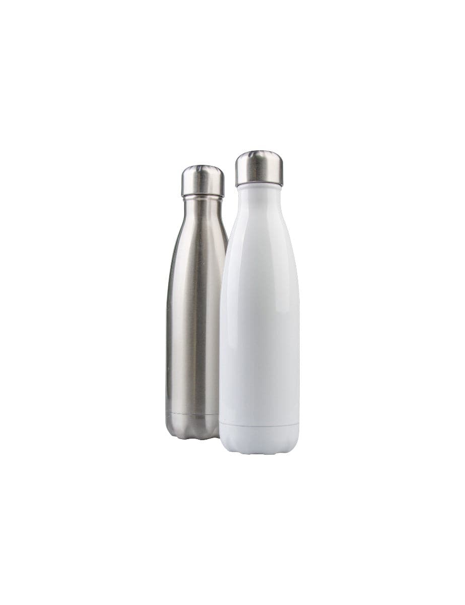 Pearl Coating™ 17oz Sublimation Stainless Steel Coke Shaped Bottle - Pack of 5 - Joto Imaging Supplies US