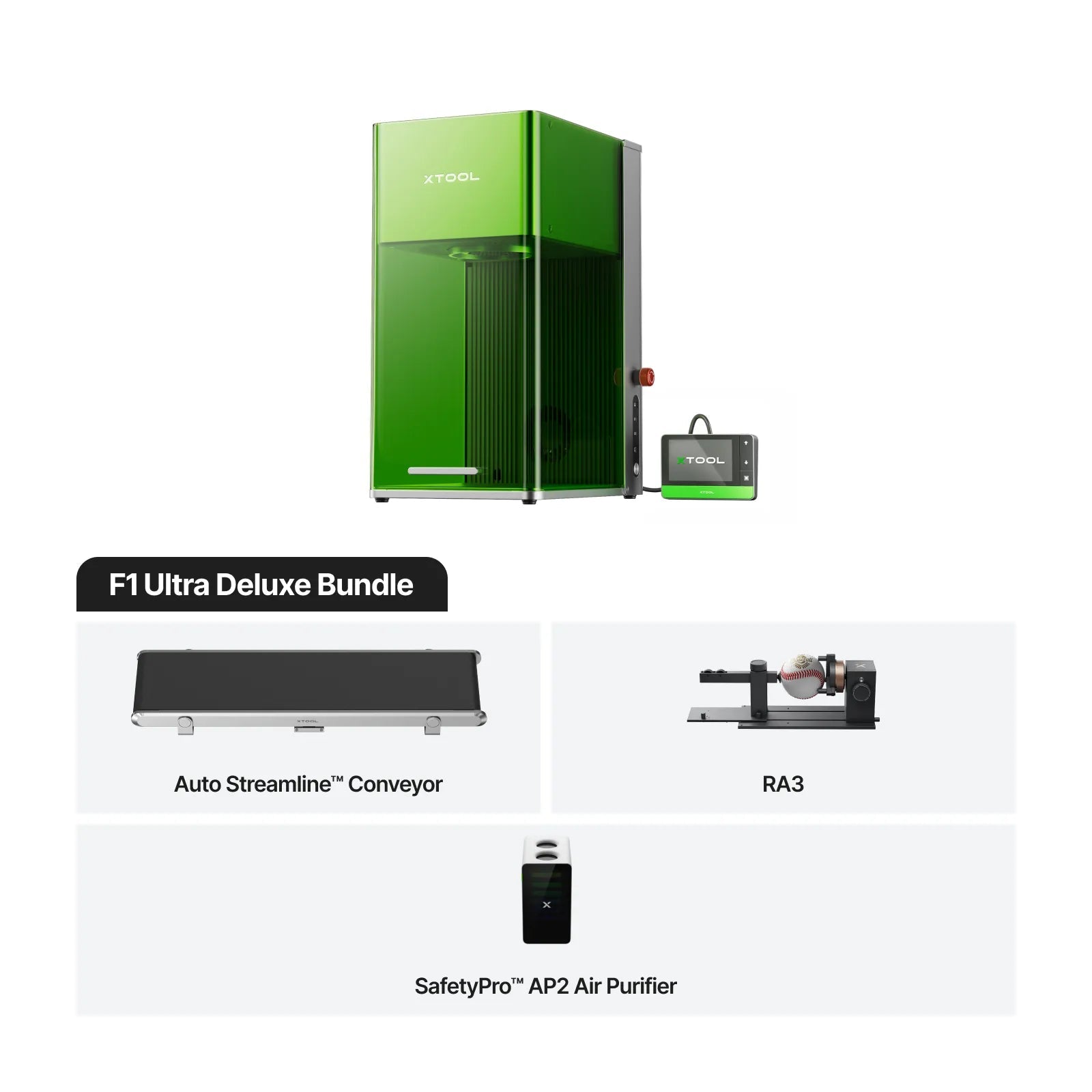 xTool F1 Ultra Deluxe Bundle - JOT Imaging Essentials