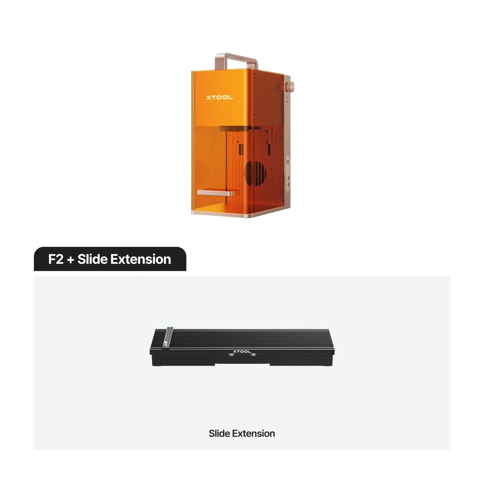 xTool F2 with Slide Extension - Expanded Working Area - JOT Imaging Essentials