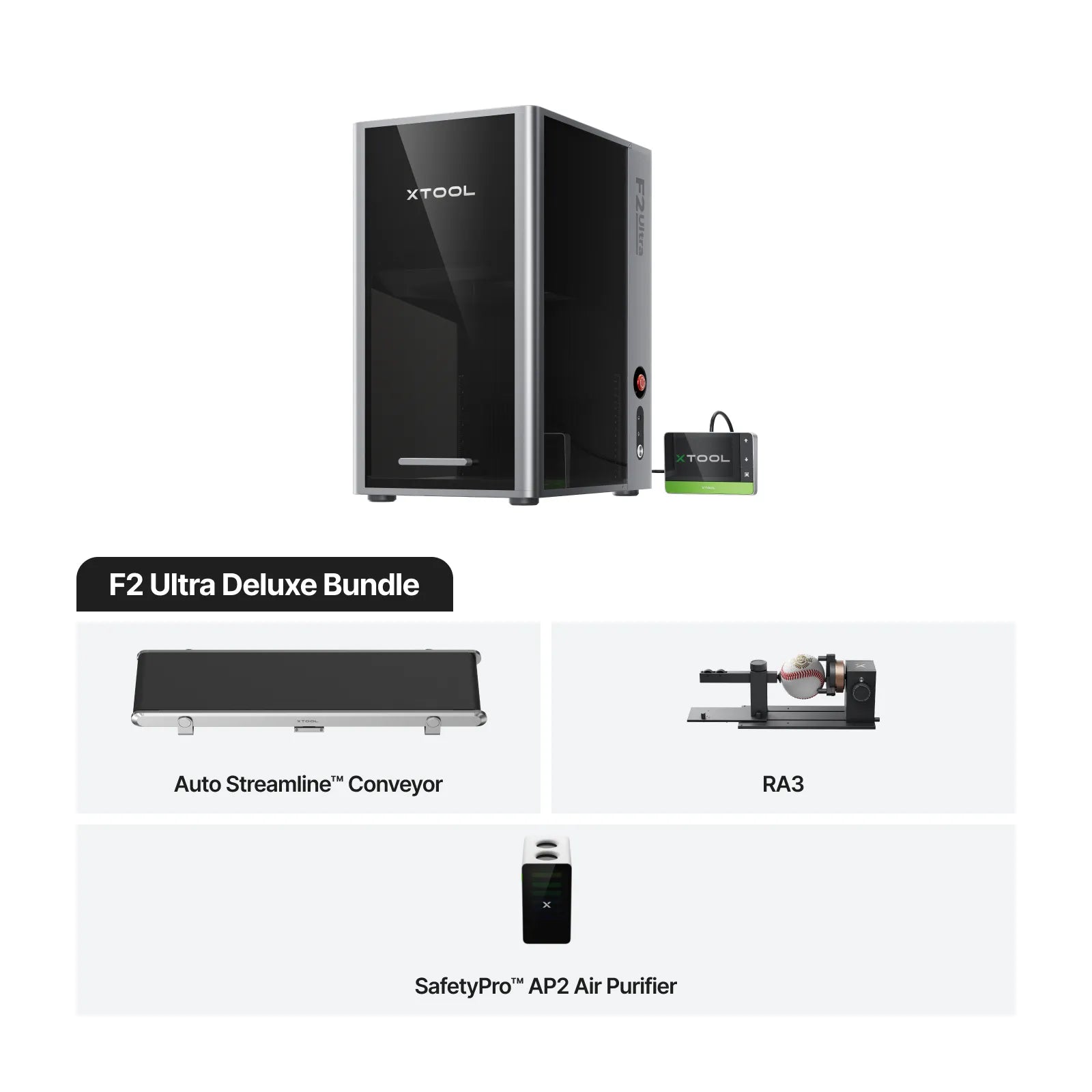 xTool F2 Ultra Deluxe Bundle