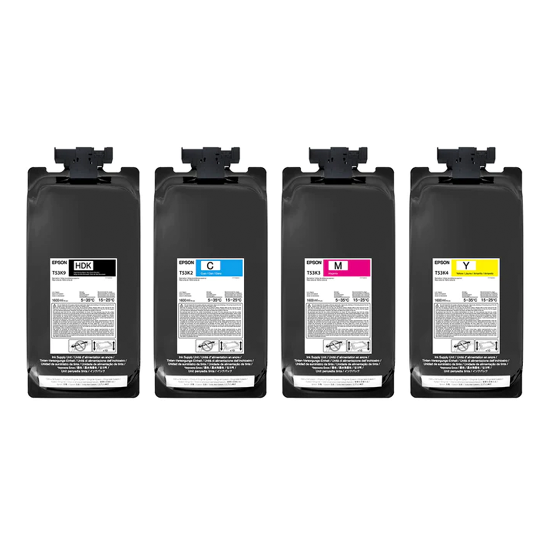 Epson® UltraChrome DS Sublimation Ink for Epson F6470/ F6470H - Individual Ink Packs- (CMYK) - Joto Imaging Supplies US