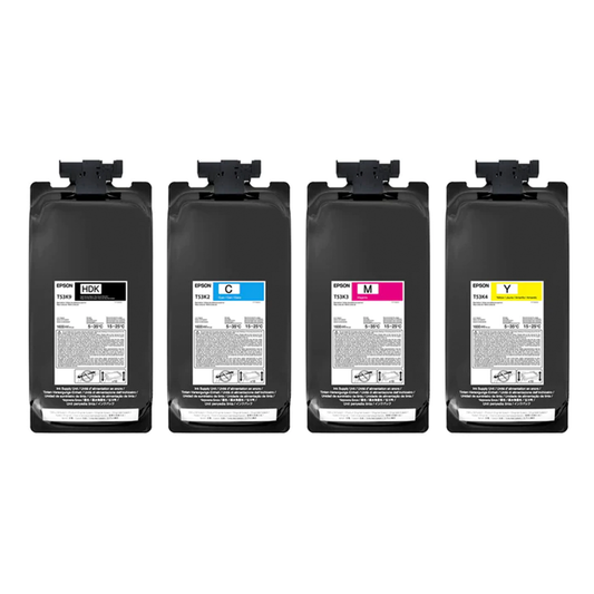 Sublimation Ink for Epson F6470/ F6470H - Individual Ink Packs- (CMYK)