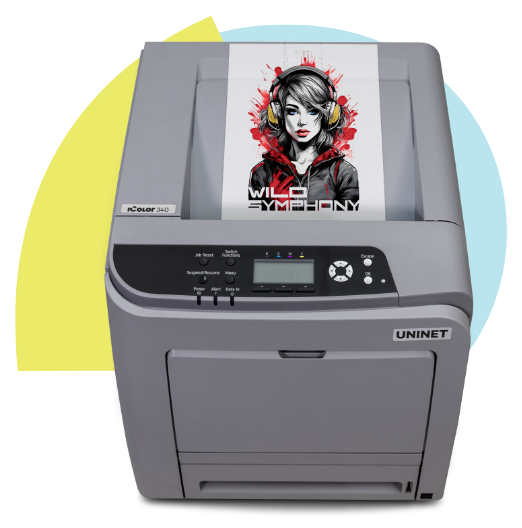 Uninet iColor 340 Apparel PLUS White Toner Transfer Printer