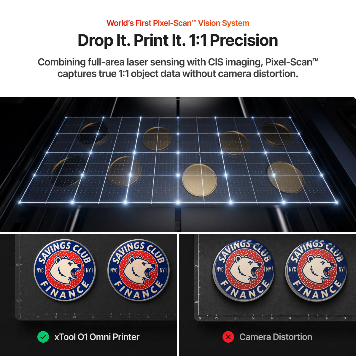 Drop it, print it, 1:1 precision