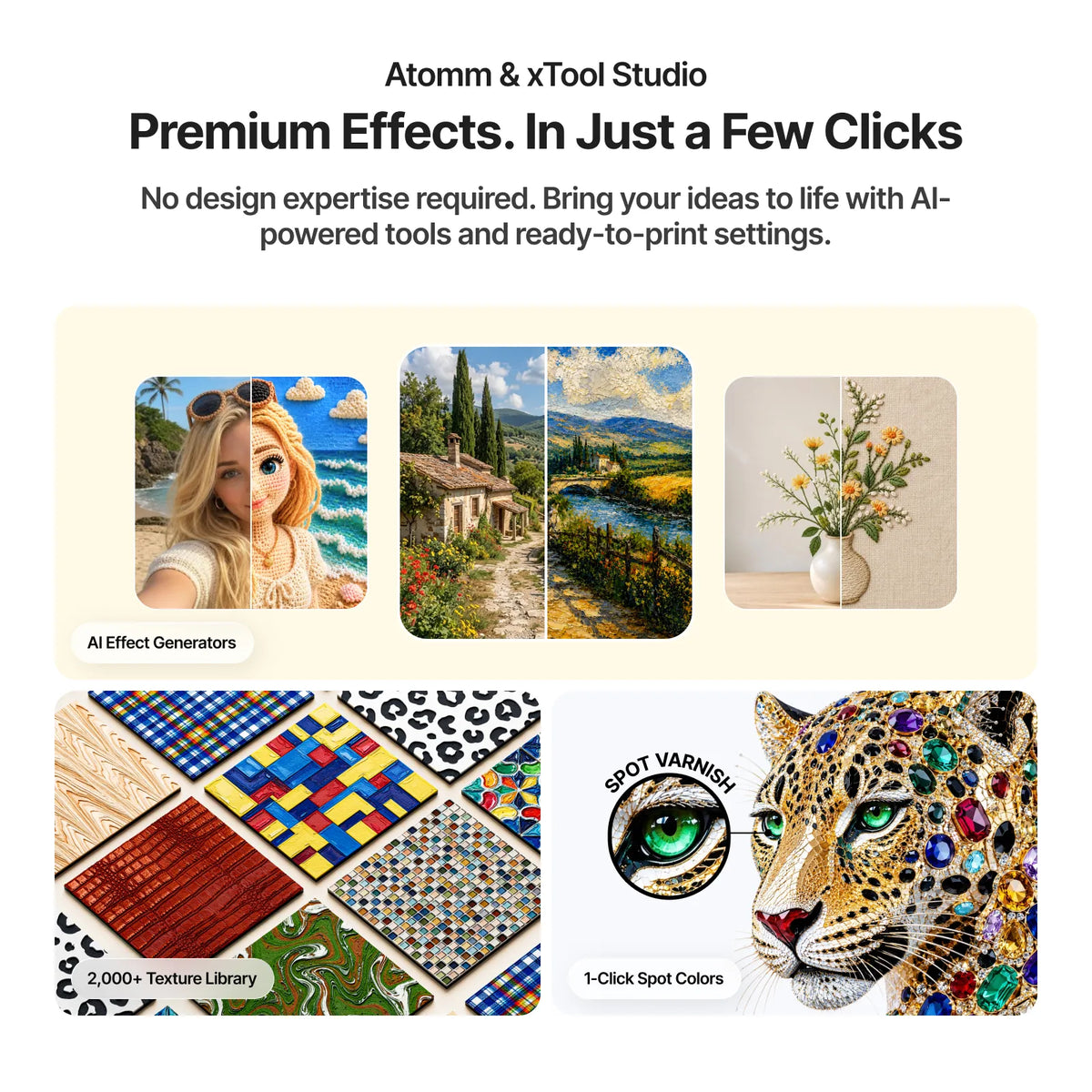 Premium effects in a few clicks