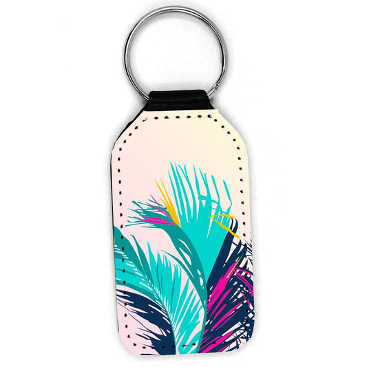 Polyurethane Coated Leather Key Chain