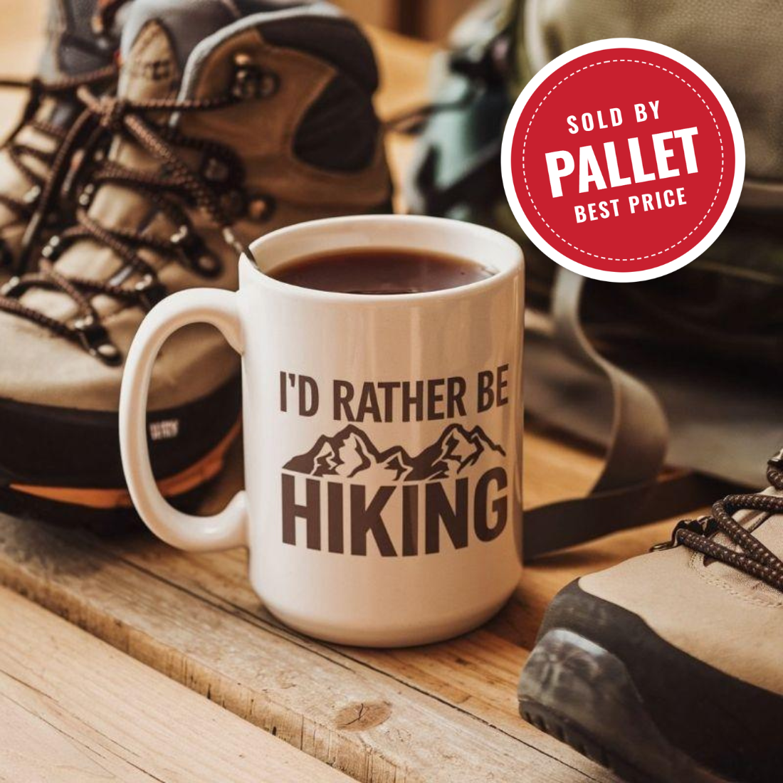15oz Sublimation White Mug - Pallet Pricing (Pearl Coating™)