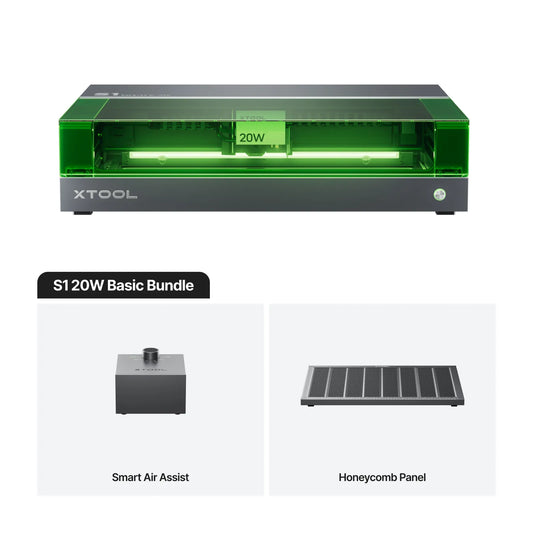 xTool S1 Enclosed Diode Laser Cutter - Joto Imaging Supplies US