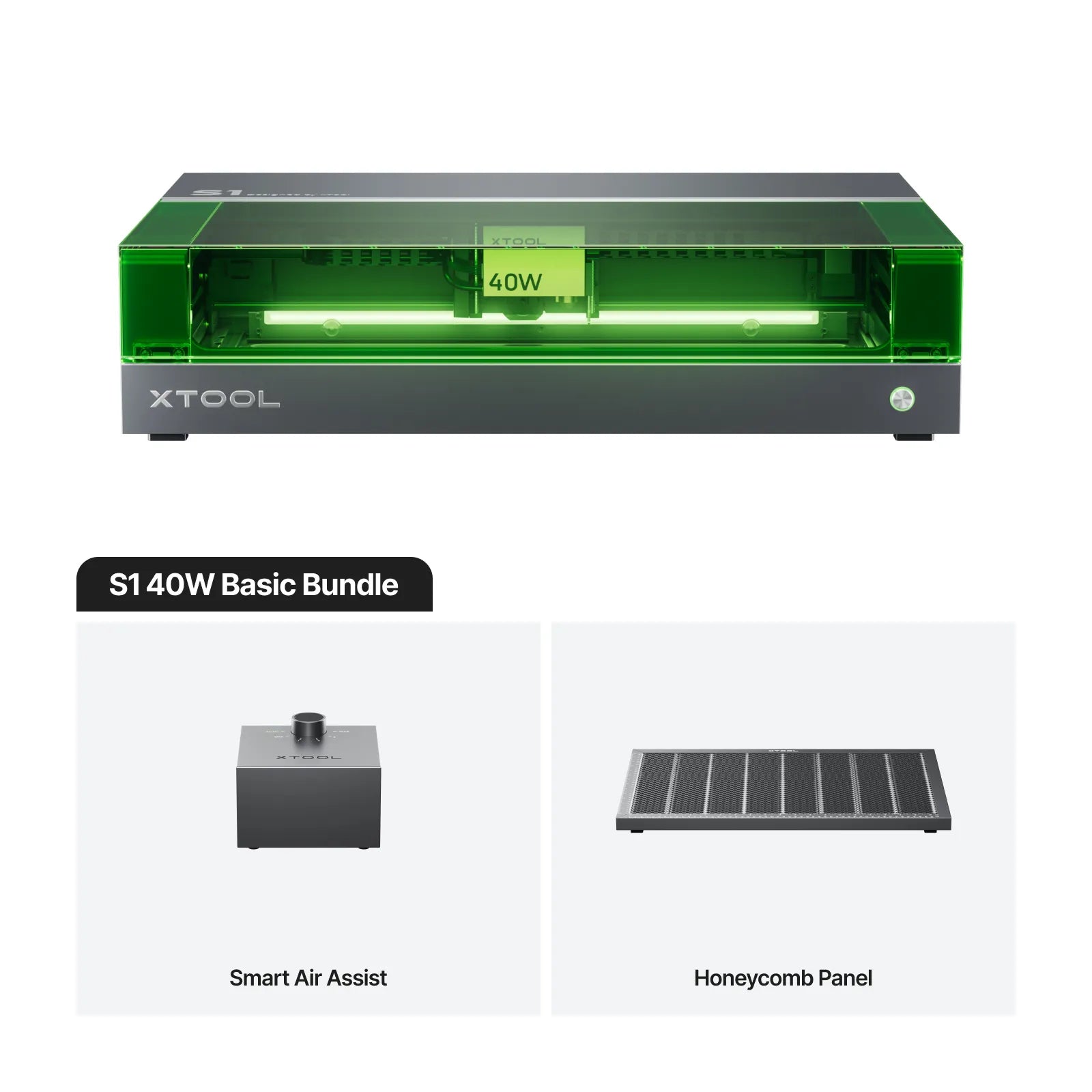 xTool S1 Enclosed Diode Laser Cutter - Joto Imaging Supplies US