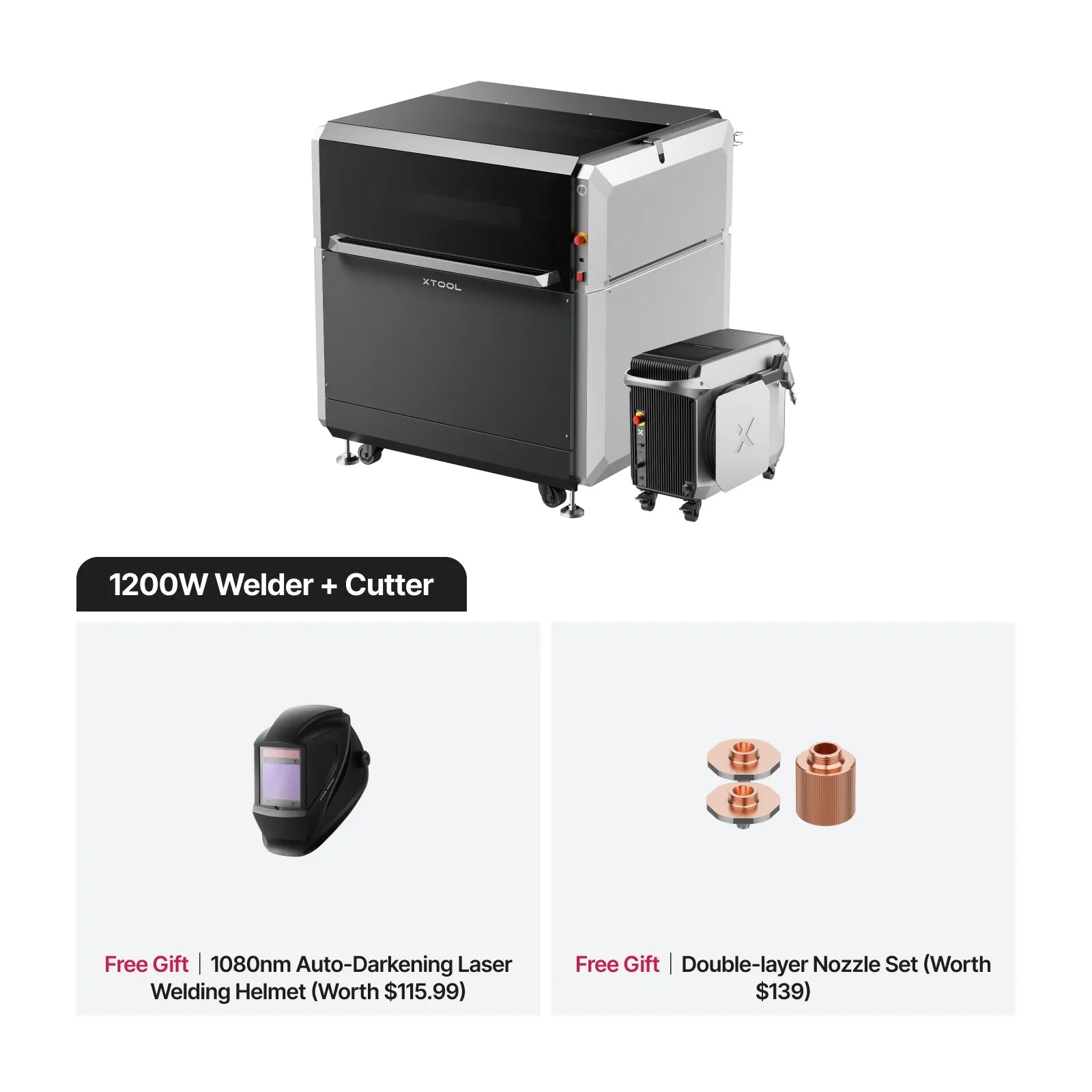 xTool MetalFab 1200W Welder + CNC Cutter