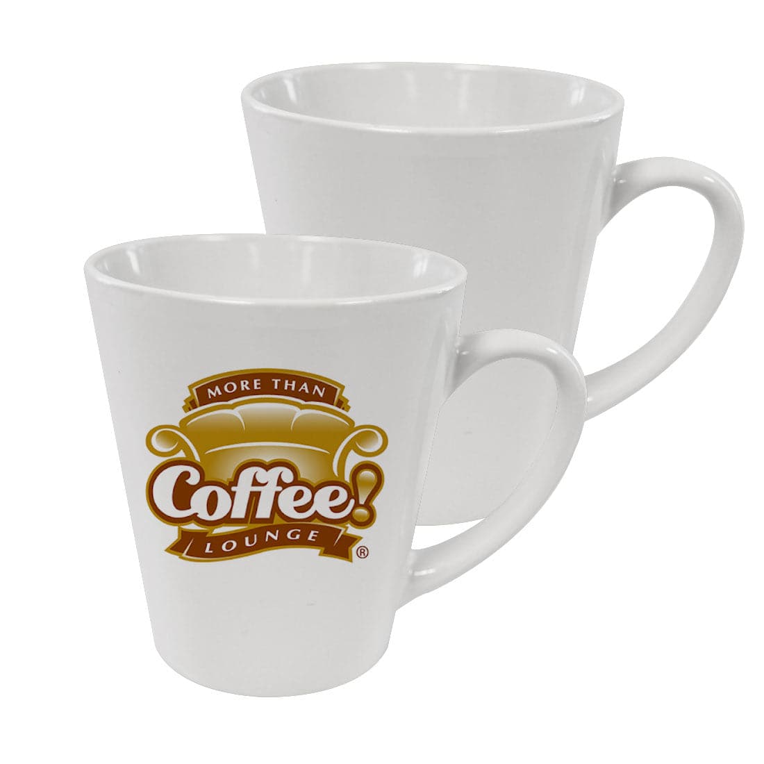 12 oz Sublimation Latte White Mug - Case of 36