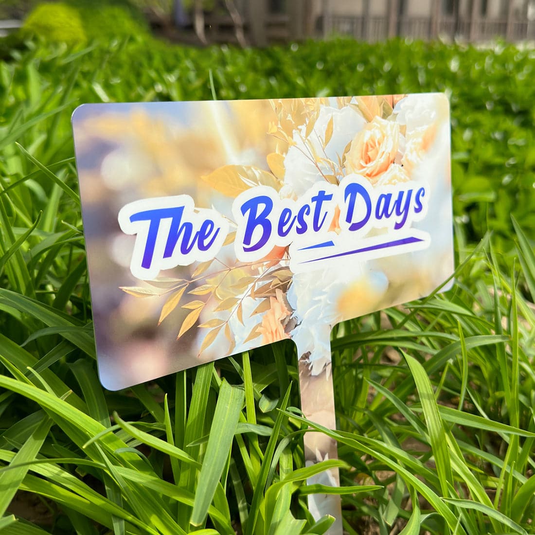 Sublimation Outdoor HD Photo Yard Stakes 7.75" x 10" - Pack of 10