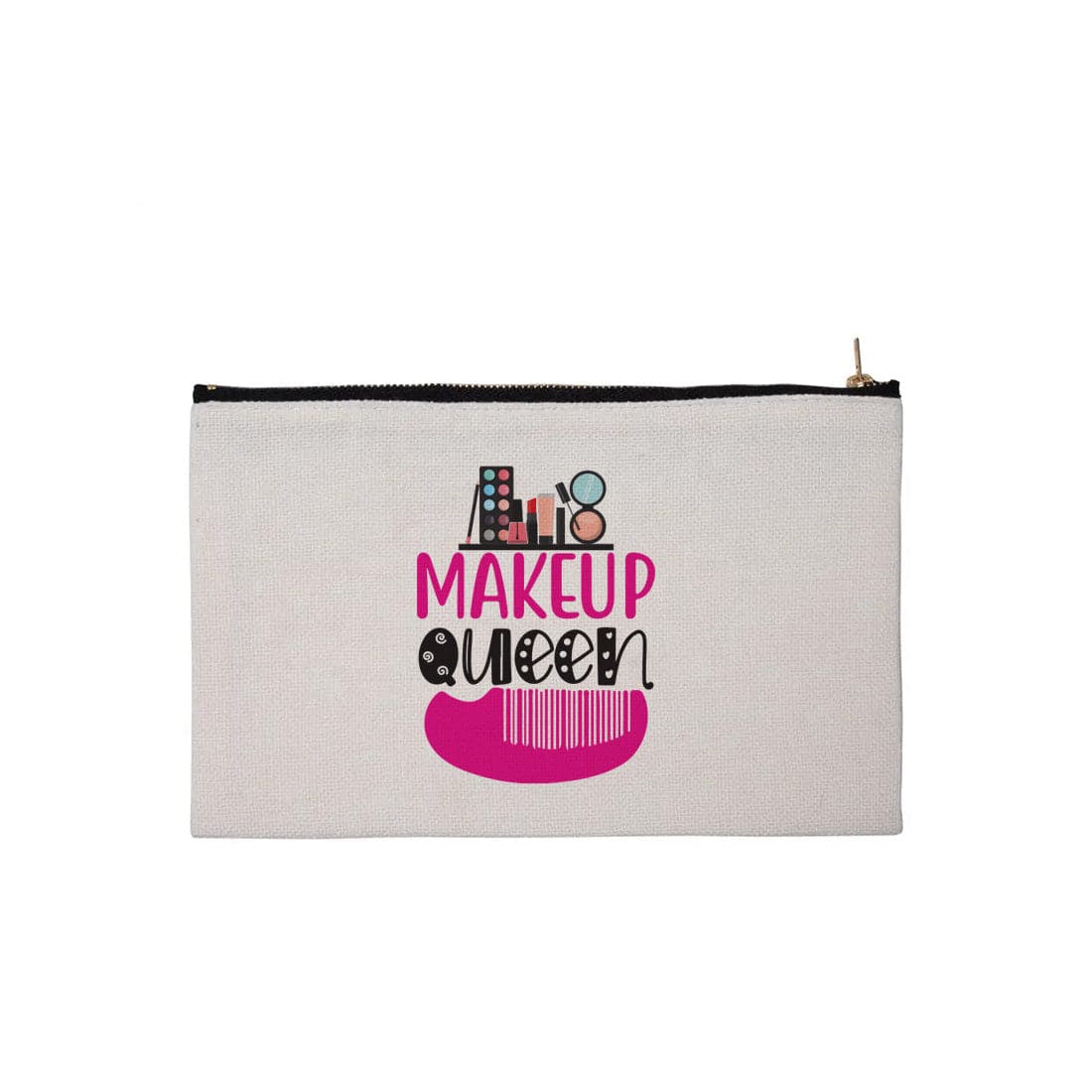 Pearl Coating™ Sublimation Linen Makeup Case (5.9" x 9.44") - Pack of 10