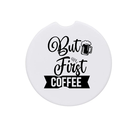 Sublimation Ceramic Car Mug Coaster - Pack of 10