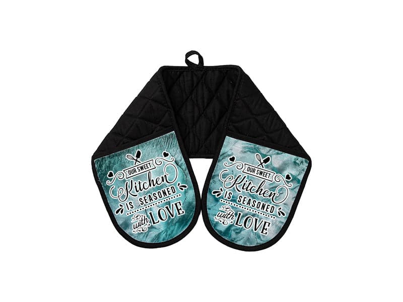 Sublimation Double Mitts Long Pot Holder - Pack of 5