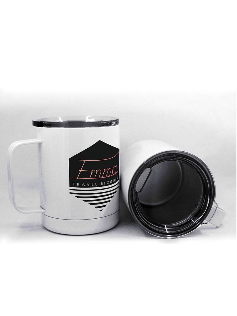 Pearl Coating™ 12oz Sublimation Stainless Steel Coffee Cup with Lid - Pack of 5 - Joto Imaging Supplies US