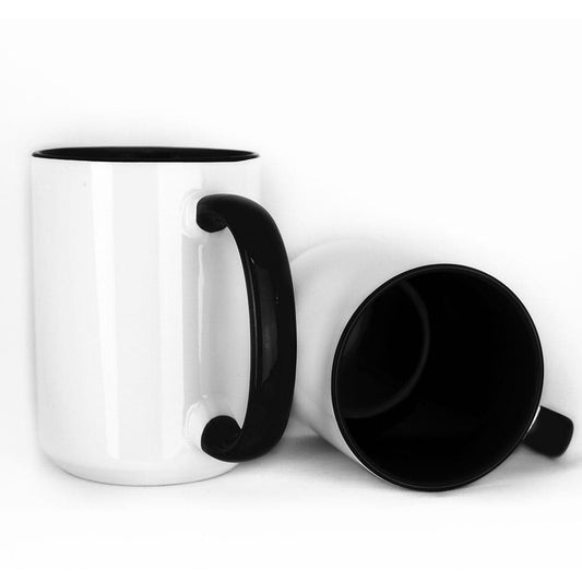 15 oz Sublimation Inner Colored Sublimation Mug - Case of 36