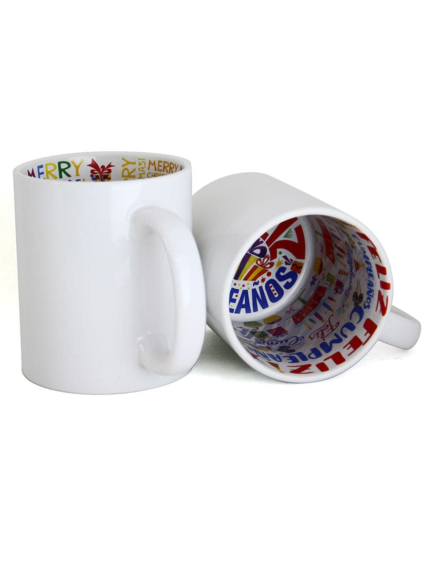11oz Sublimation Ceramic Birthday Mug (Spanish) - Case of 36
