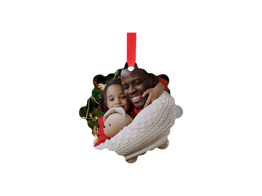 Pearl Coating™ Sublimation Metal Ornament - Pack of 40 - Joto Imaging Supplies US