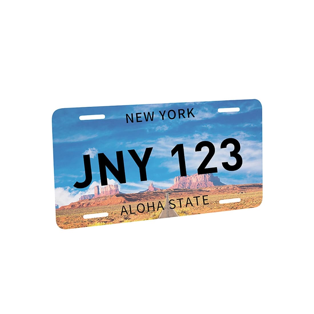 Sublimation American License Plate (6" x 12") - Pack of 10