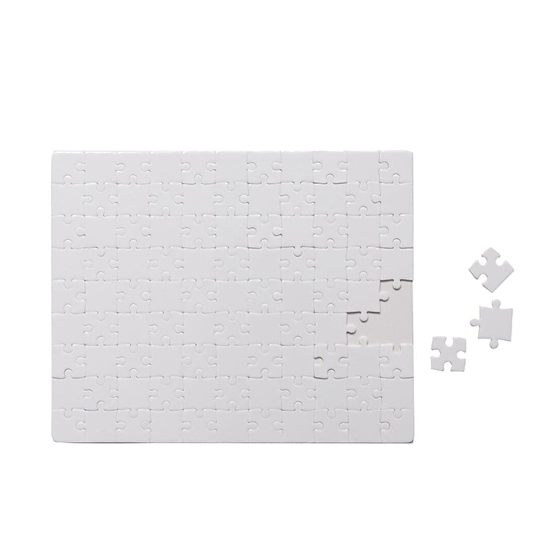 99 pc Sublimation Cardboard Jigsaw Puzzles (8" x 10") - Pack of 10