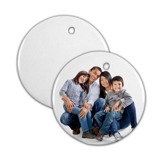 Sublimation Ceramic Ornaments - Pack of 25