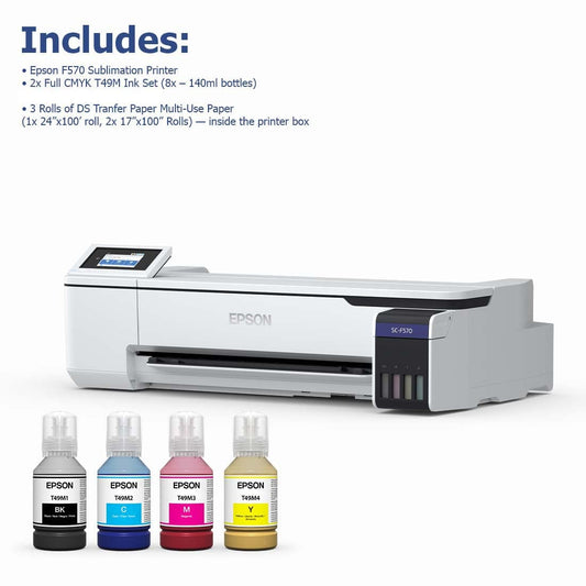 Epson® SureColor F570 24" Dye-Sublimation Professional Edition Printer - Joto Imaging Supplies US