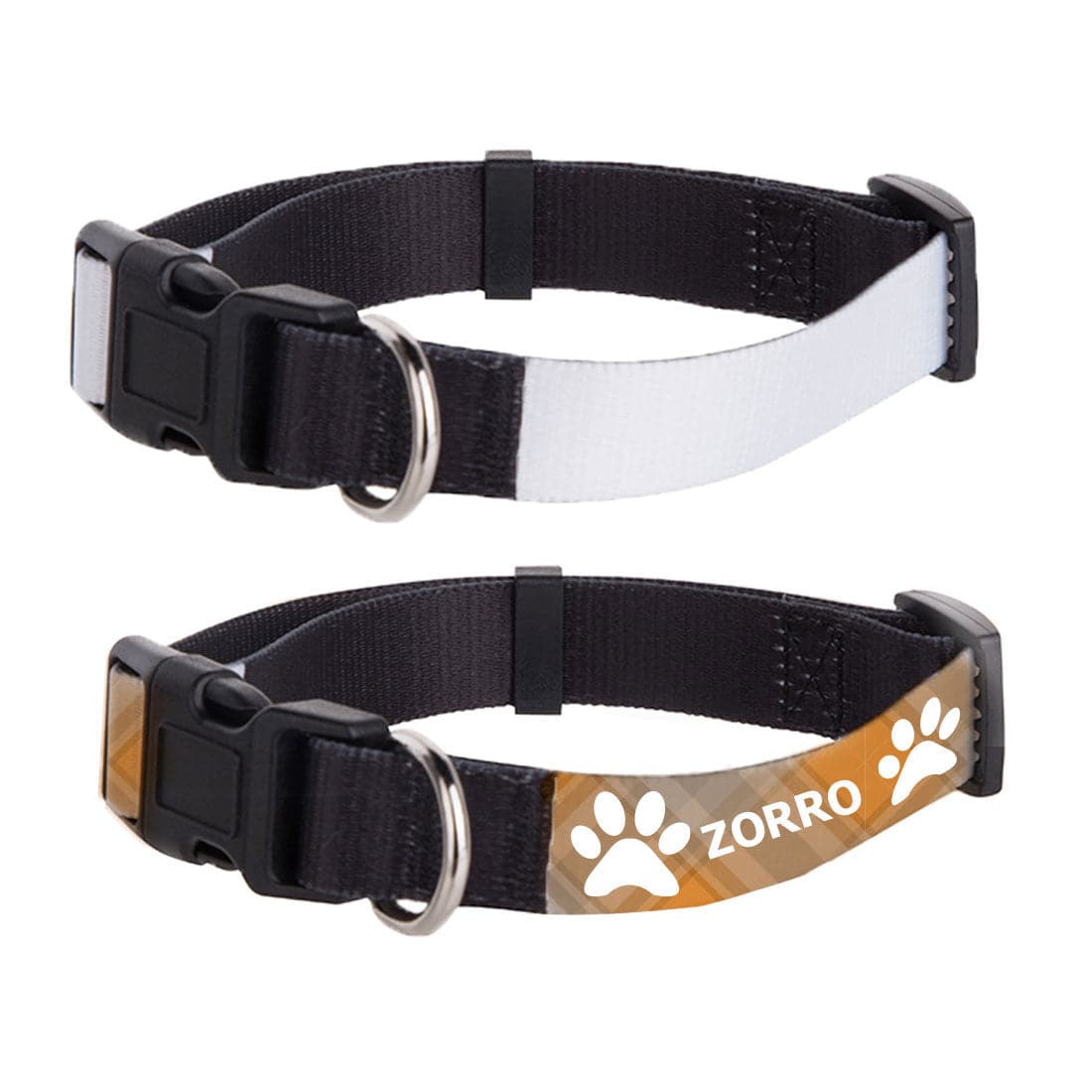 Pearl Coating™ Sublimation Adjustable Pet Collar (Large) - Pack of 10 - Joto Imaging Supplies US