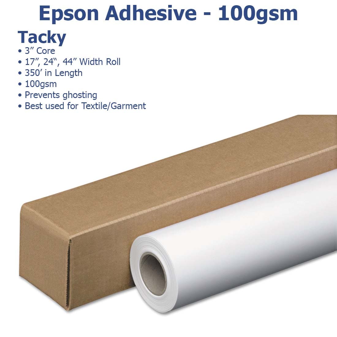 Epson® DS Adhesive Textile Transfer Roll - Joto Imaging Supplies US