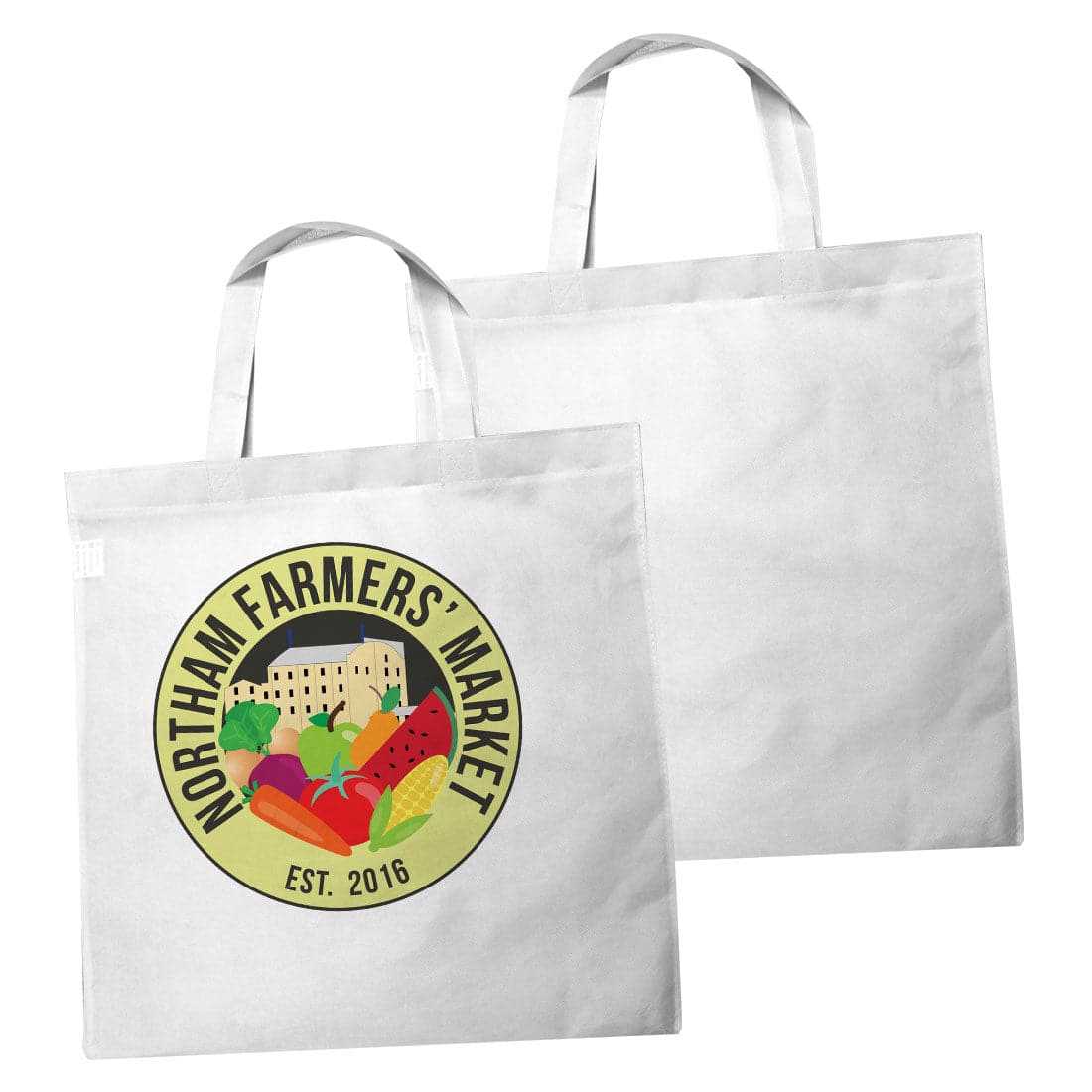 Sublimation Non-woven Shopping Bag 15" x 14" - Pack of 10