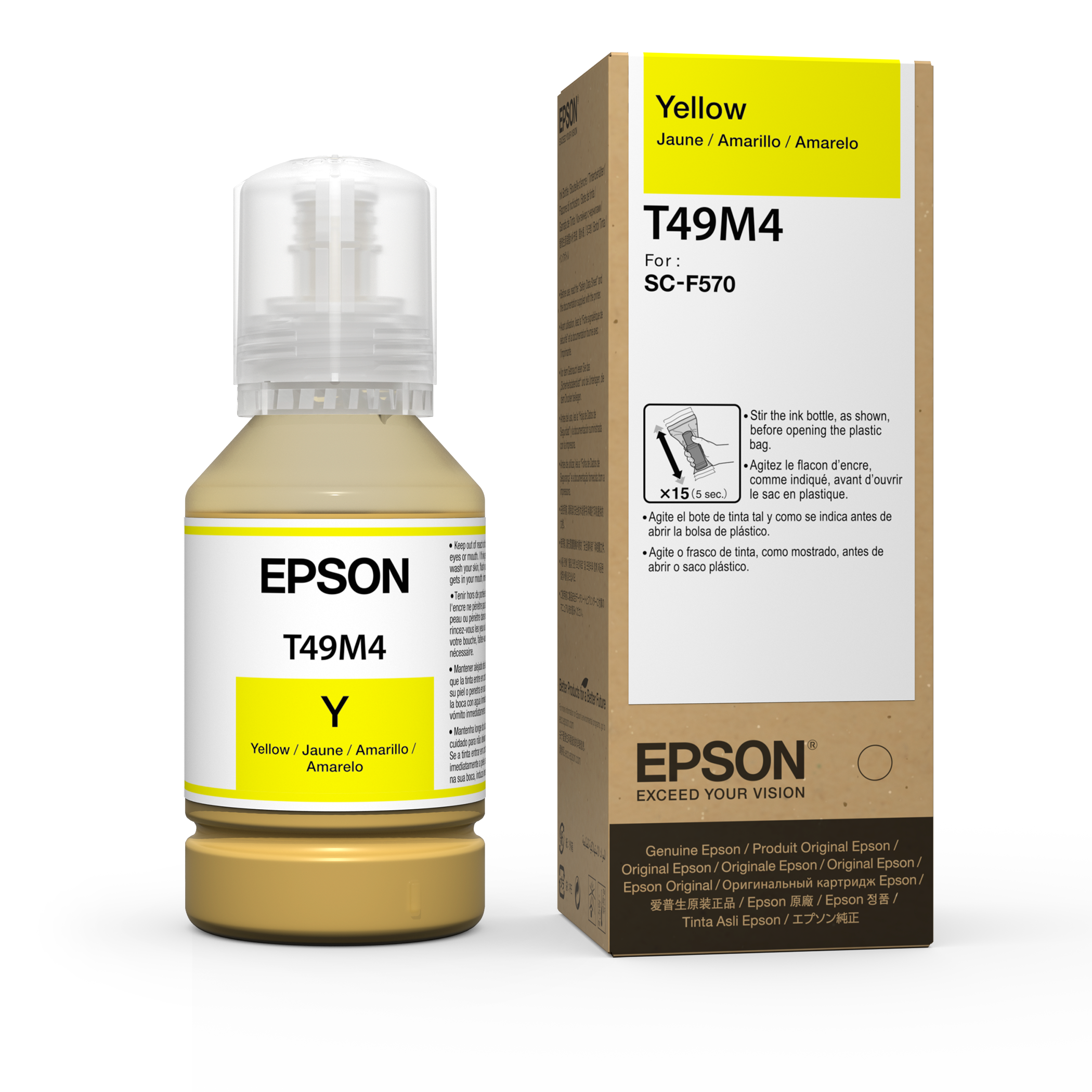 Epson® SureColor F170/ F570 Inks-Individual Bottles -140mL - Joto Imaging Supplies US